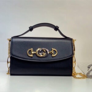 Gucci Zumi smooth leather mini shoulder bags