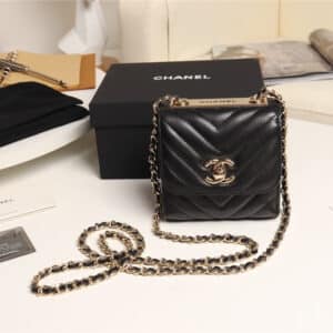 Chanel classic chain pouch