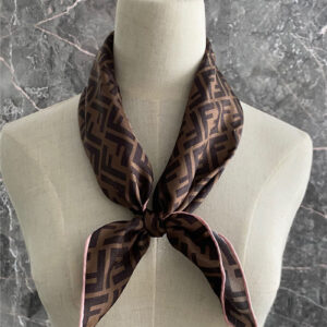 fendi silk square scarf