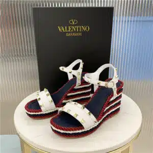 valentino garavani braided sandals