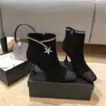 chanel booties replica shoes