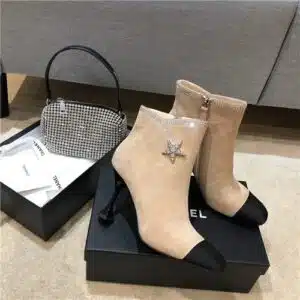 chanel booties replica shoes