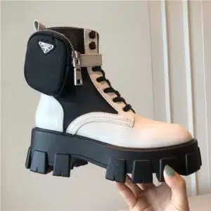 prada boots with bags