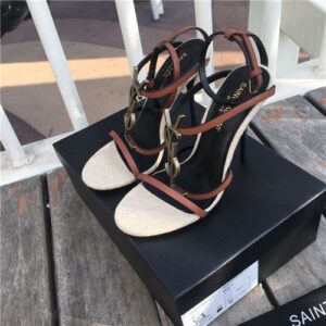 ysl high heel sandals women replica shoes