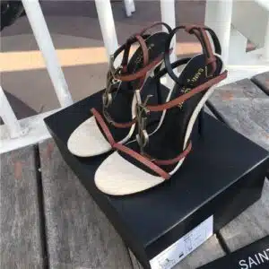 ysl high heel sandals women replica shoes