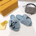 lv Fur slippers replica shoes