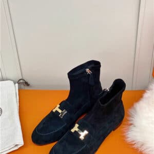 hermes H buckle boots replica shoes
