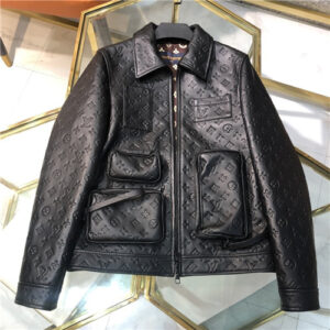 LV leather jacket