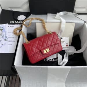 chanel reissue bag red
