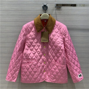 burbery pink coat