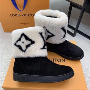 LV fur boots
