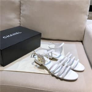 Chanel classic flat sandals