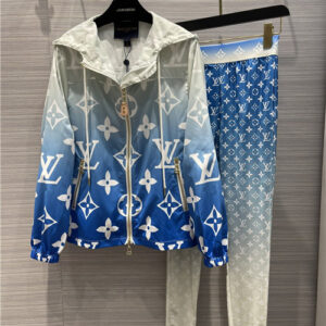 lv sun protection hooded jacket sports suit