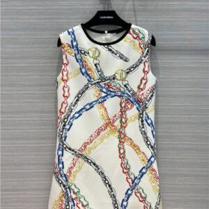 lv printed dress