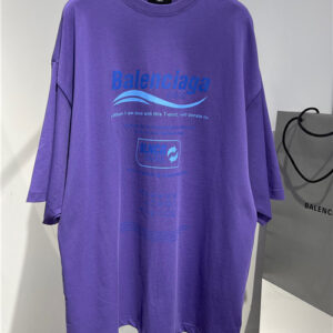 balenciaga purple t-shirt