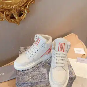 dior high-top warmth sneakers