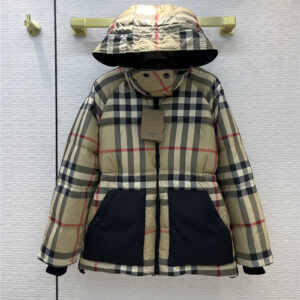 Burberry hooded down jacket