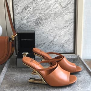 fendi first high-heeled sandal