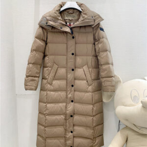 burberry long down jacket