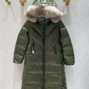moncler corset hooded down jacket