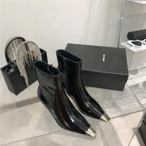 ysl high heel ankle boots