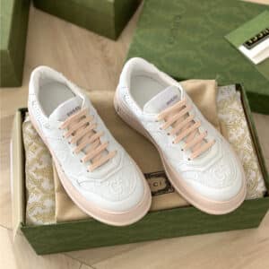 gucci platform white sneakers