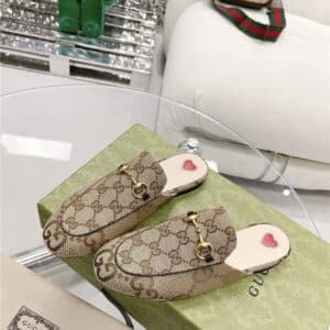 gucci beige gg princetown slippers