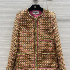 chanel color tweed jacket