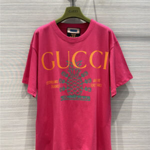 gucci polo collection print t shirt