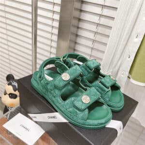 chanel spring summer vacation sandals