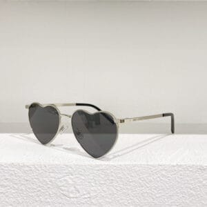 YSL new Valentine's Day limited metal heart-shaped sunglasses