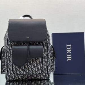 dior saddle backpack
