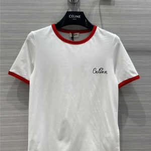 celine embroidered t shirt
