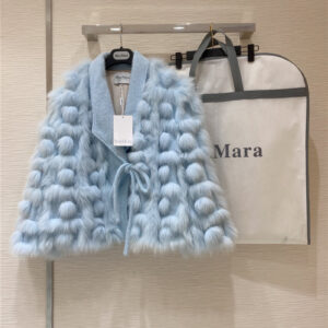 maxmara fur coat