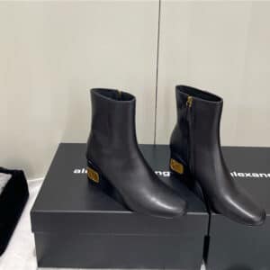 valentino chunky heel boots
