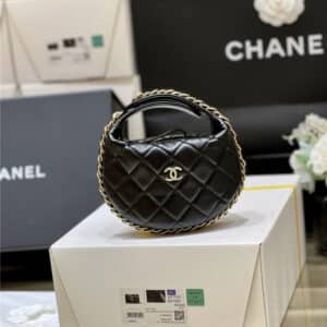 Chanel new sheepskin pouch