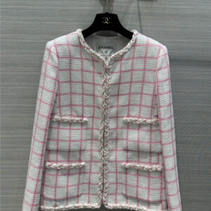 chanel cherry blossom pink coat
