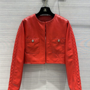 Chanel drop shoulder cropped jacket small coat