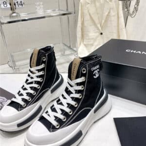 Chanel latest platform biscuit shoes