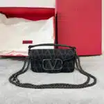 valentino V logo Mini Locò bag in calfskin