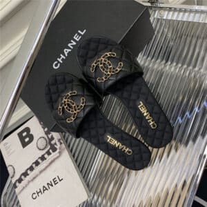 chanel all match sandals slippers