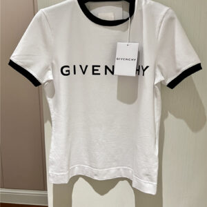 Givenchy Covered Cotton Breathable Short Sleeves