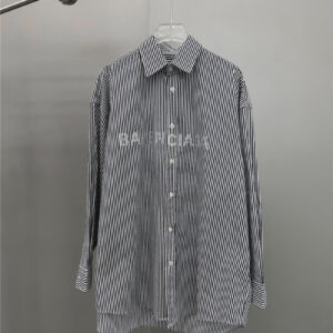 Balenciaga loose-fitting striped cotton shirt