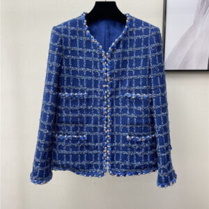 Chanel early spring new woven coat