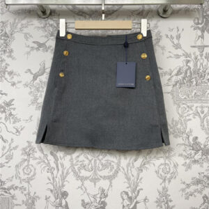 louis vuitton LV new wool A-line skirt