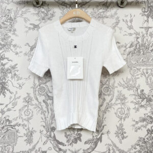Chanel early spring new knitted short sleeves