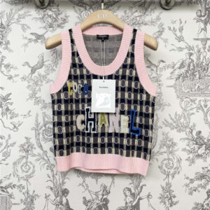 Chanel spring and summer new knitted vest