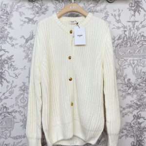 celine early spring new knitted cardigan jacket