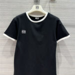 loewe classic explosive embroidery pattern T-shirt