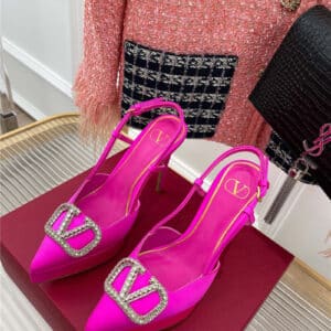 valentino high platform big V high-heeled sandals